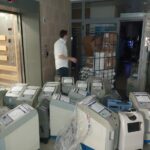 דוד רוט עם עשרות מחוללי חמצן
